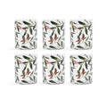 Whispering Leaves Dragonfly Tumblers Set Of 6