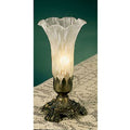 White 8 Inch Buffet Lamp