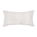 White Chindi Stripe Pillow