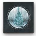 White Christmas Gallery Wrapped Canvas