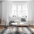 Lancaster Home Hampstead Collection White Metal 3 Piece Table Set