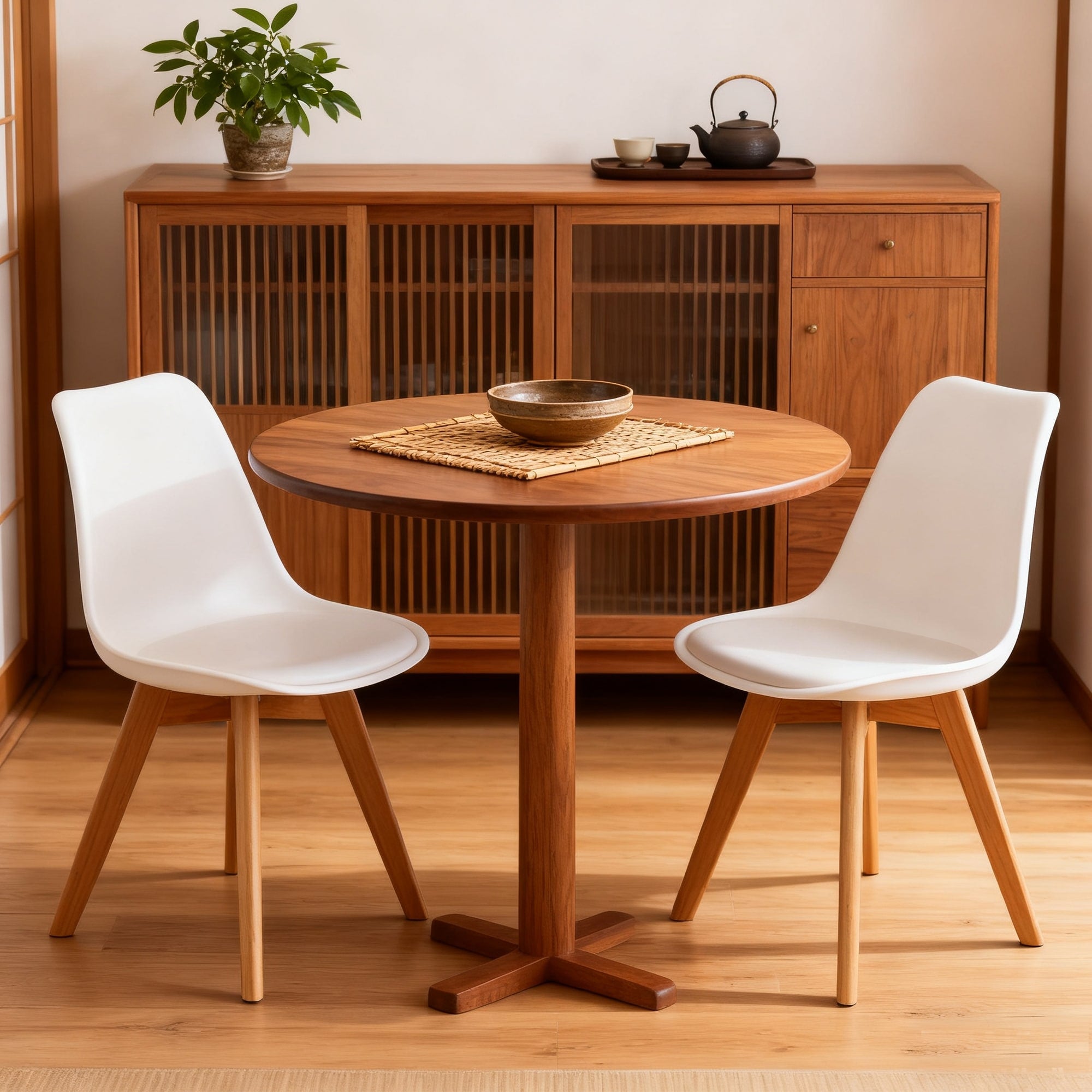 White Dining Chair Simple Kitchen Chair Accent Chair Office Chair Dressing Chair Coffee Chair Lounge Chair With Wood Legs