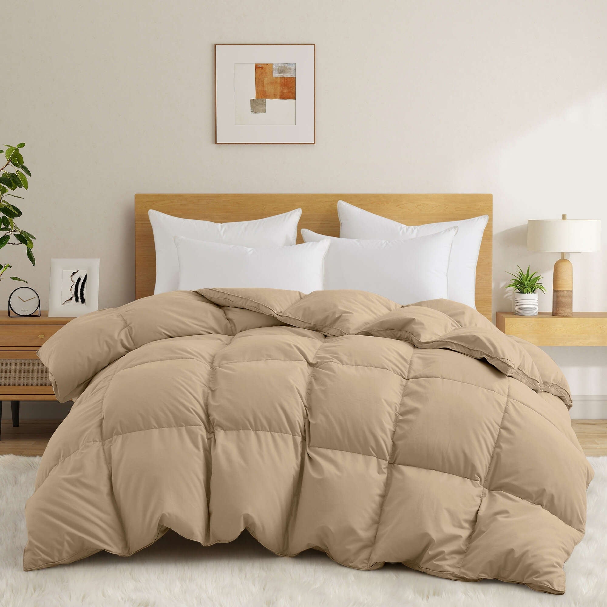 Puredown Lightweight Light Warmth Summer Duvet Insert Down Comforter