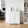 White Floor Cabinet Storage Cabinet With Drawers Side Cabinet Base Cabinet Coffee Cabinet Accent Cabinet