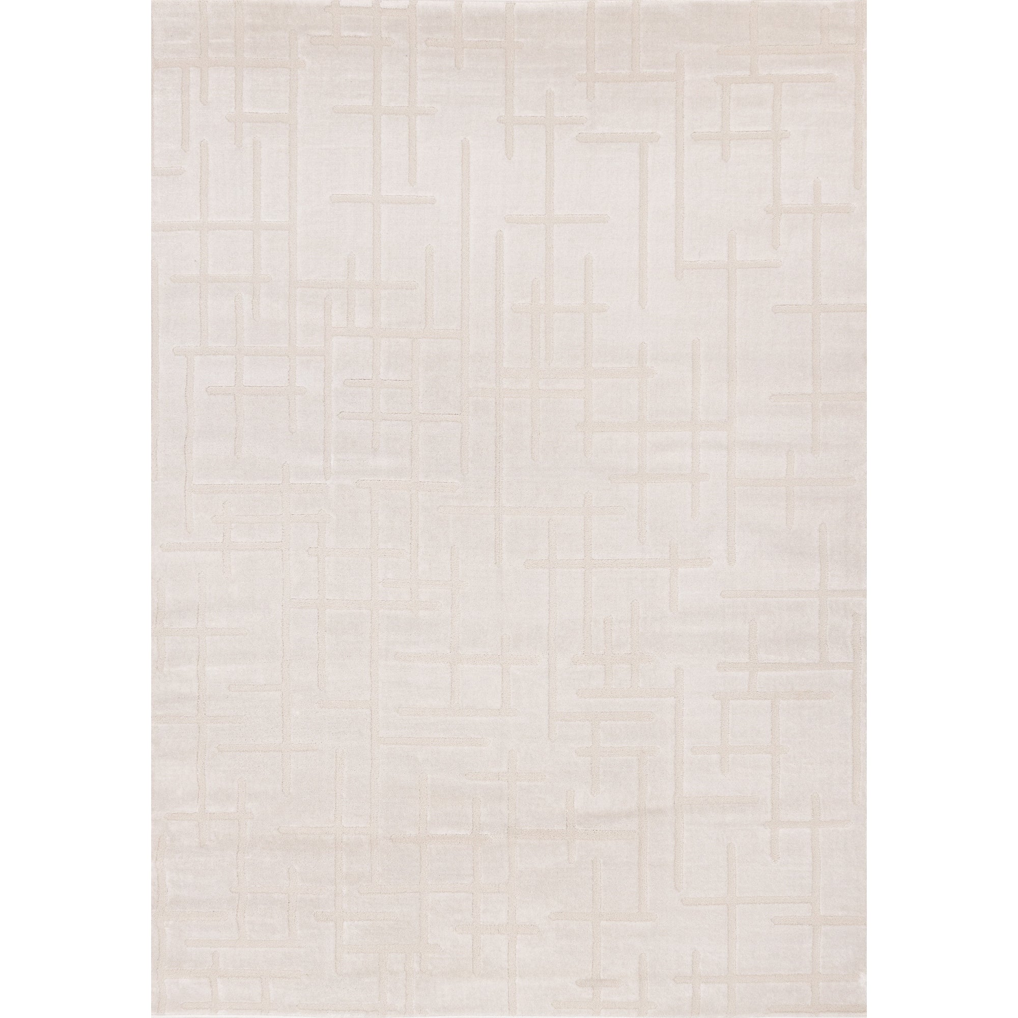 White Lines Design High Traffic Rug