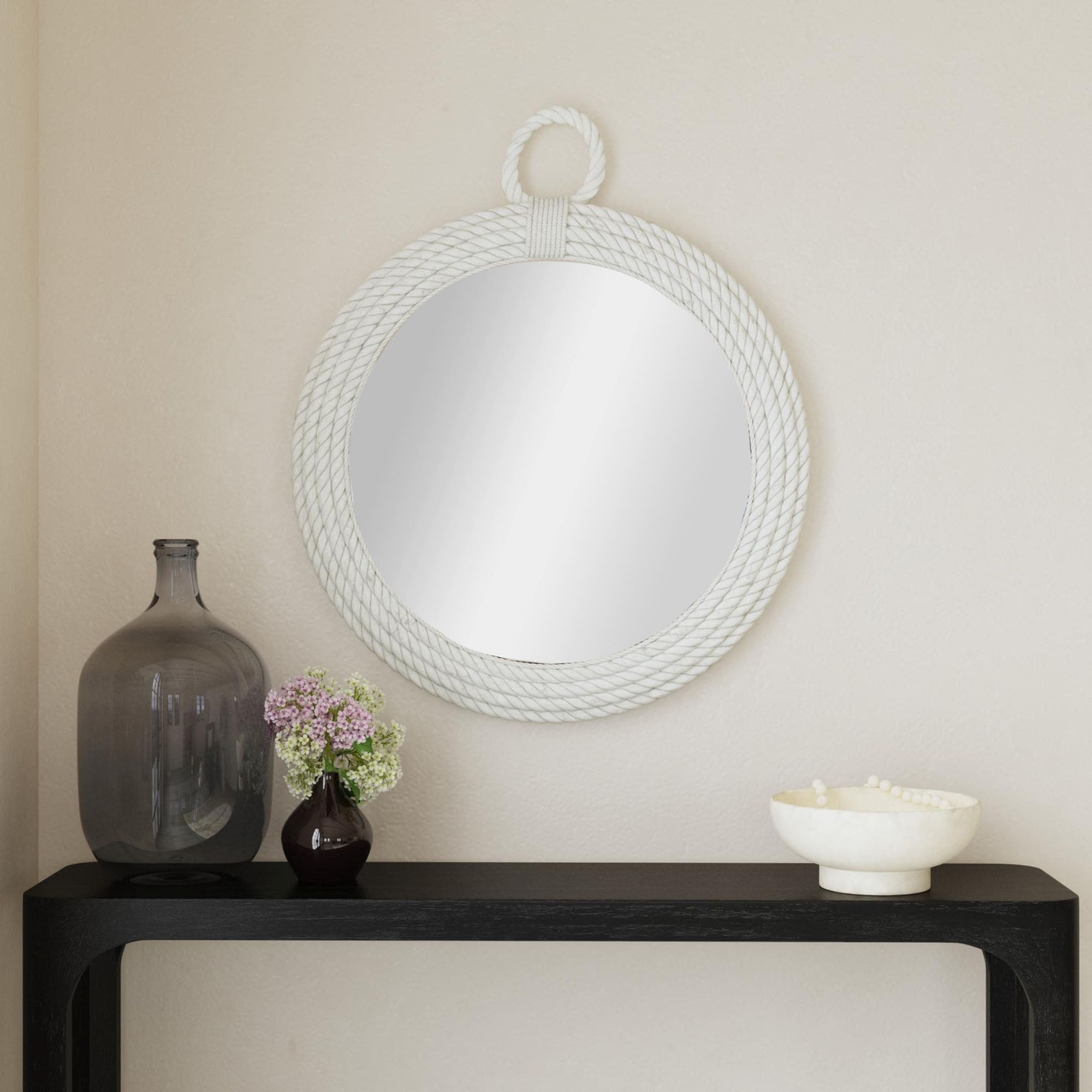 East At Mains Carol Mirror White
