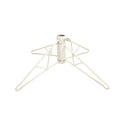 White Metal Christmas Tree Stand For 4 4.5 Artificial Trees