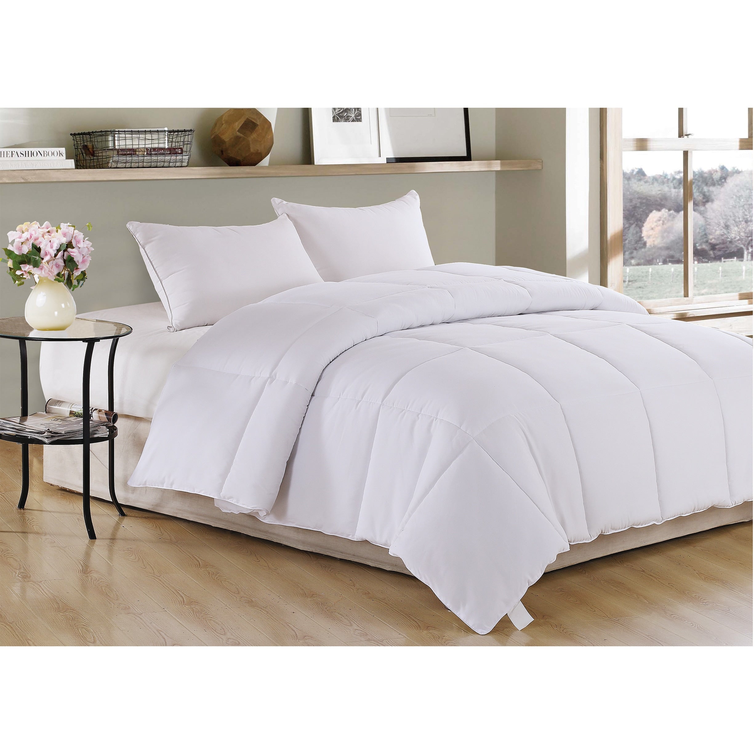 Comfort White All Season Down Alternative Comforter