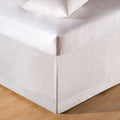 White Tailored Bed Skirt