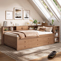 White Twin Size Daybed With Trundle Bed Storage Drawers