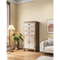 White Wooden Storage Cabinet With 3 Drawers Narrow Storage Organizer Hallway Cabinet Accent Cabinet Side Cabinet