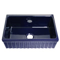 Whitehaus Whq330 30 Quatro Alcove Reversible Single Basin Fireclay