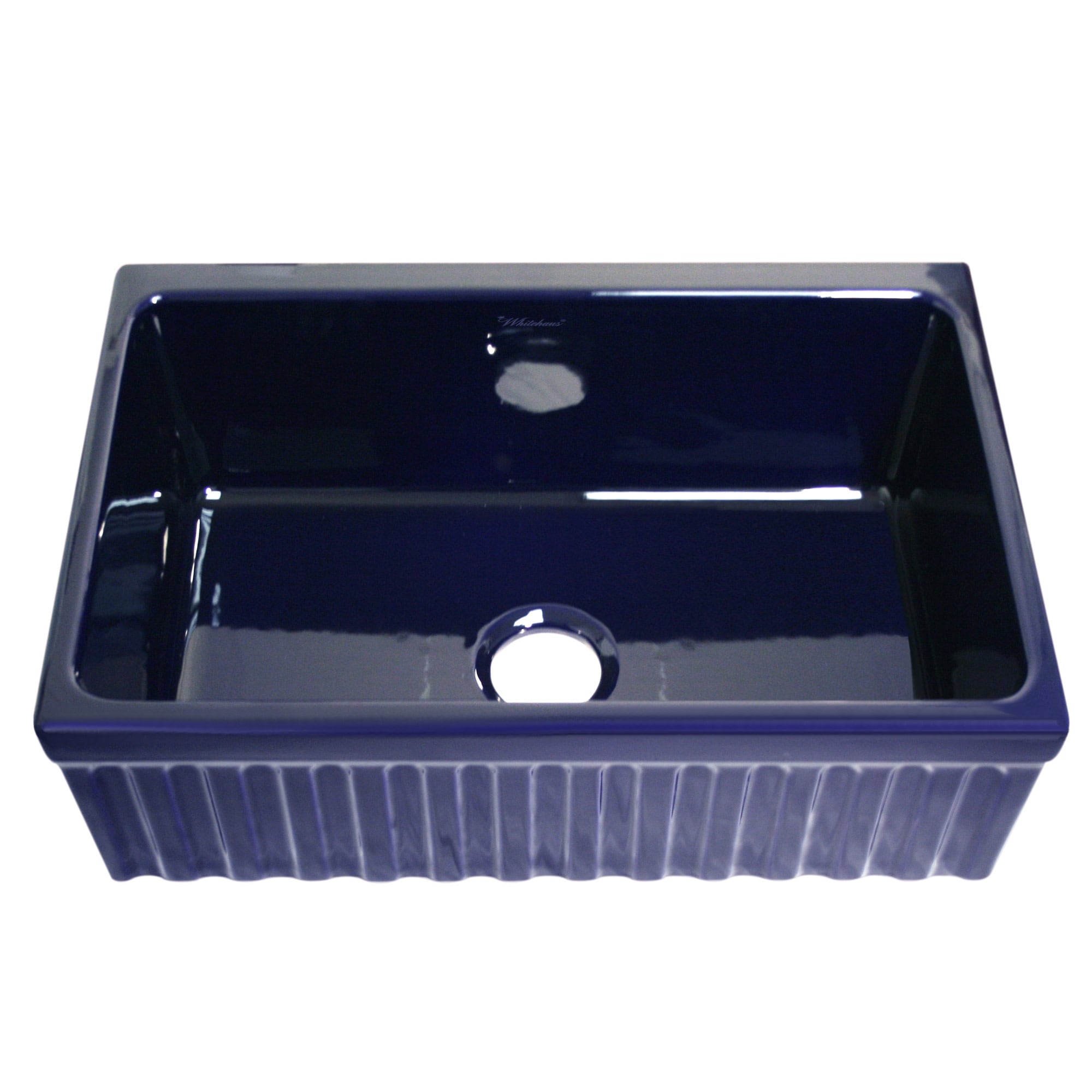 Whitehaus Whq330 30 Quatro Alcove Reversible Single Basin Fireclay