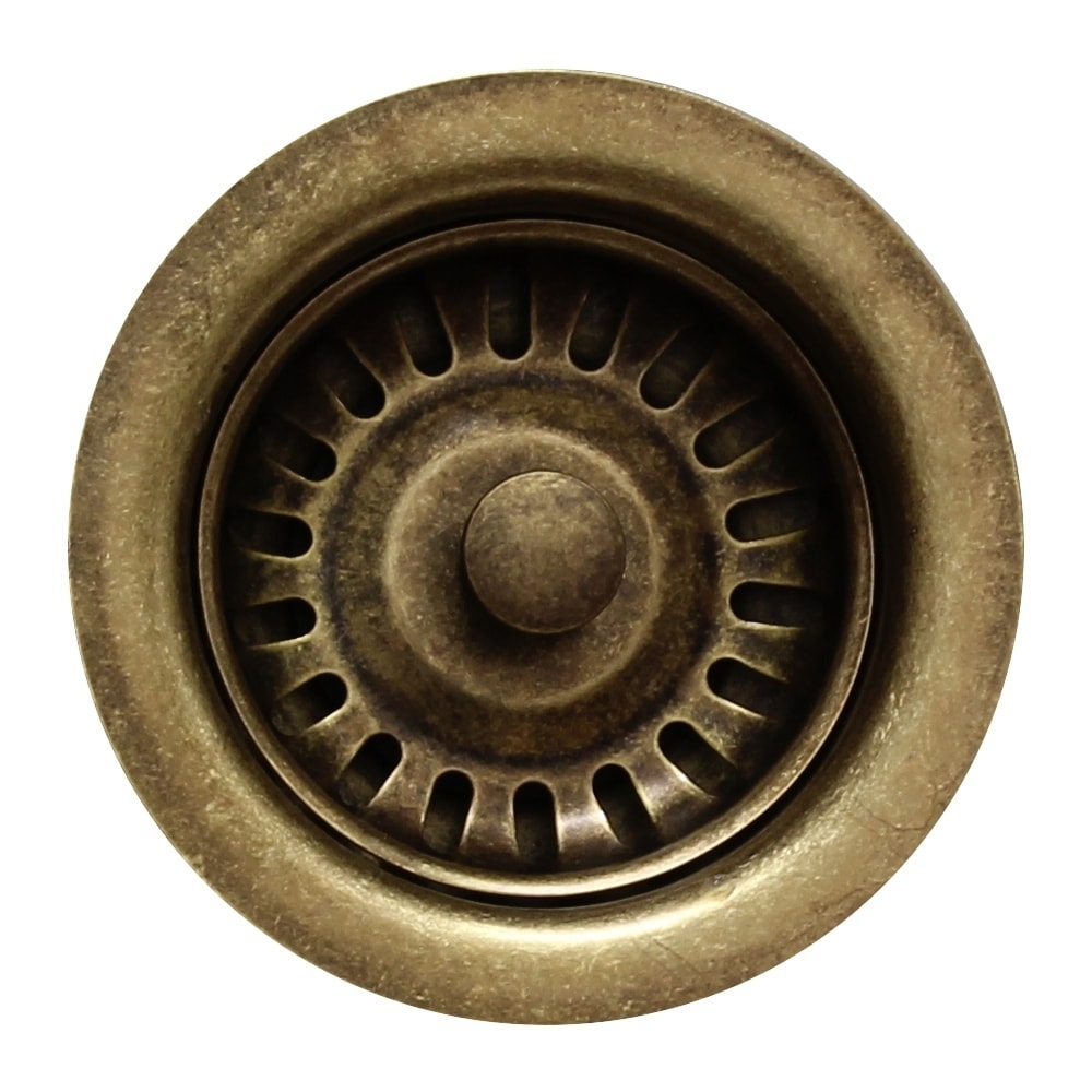 Whitehaus Collection 3 1 2 Basket Strainer For Deep Fireclay Applications