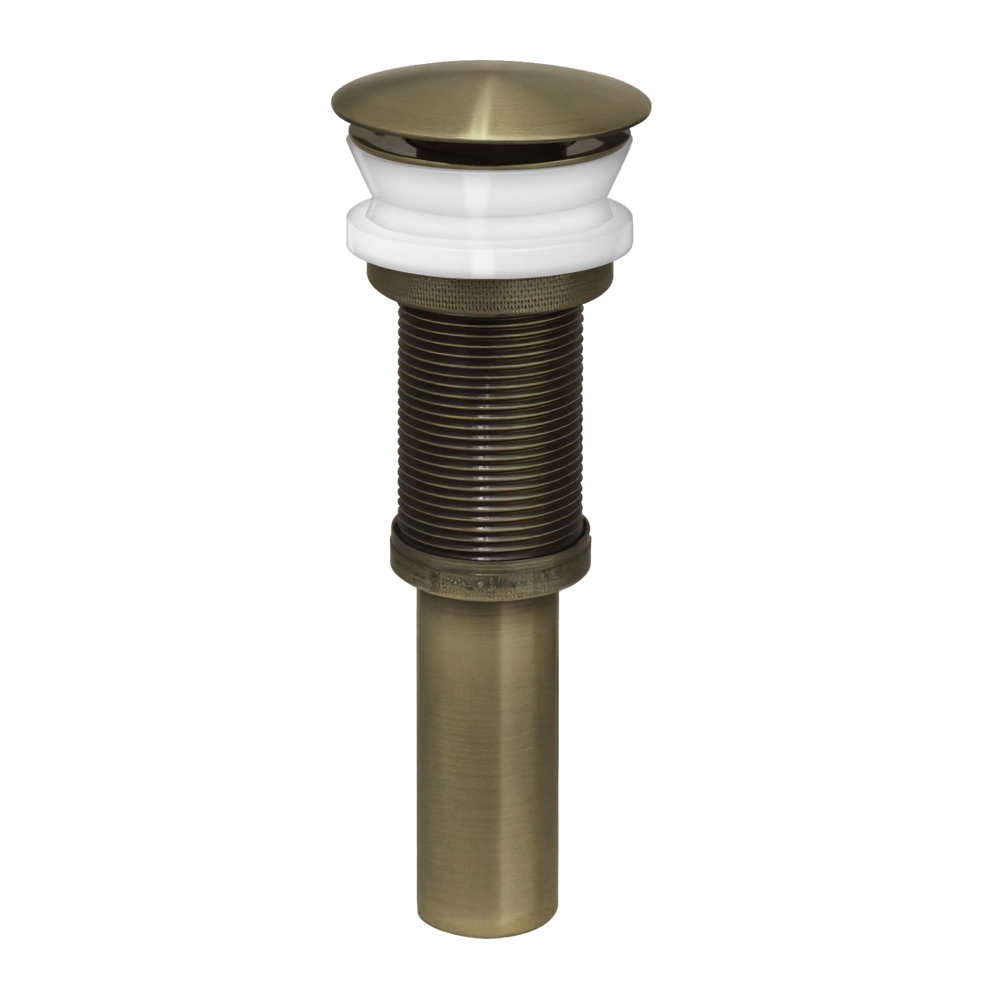 Whitehaus Collection Decorative Pop Up Mushroom Drain With Overflow
