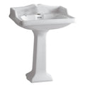 Whitehaus Collection Isabella Pedestal Sink