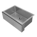 Whitehaus Whnpl3020 Noah Plus 30 Single Basin Kitchen Sink For Undermount Or Drop In Installation