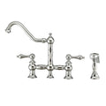 Whitehaus Whkbtlv3 9201 Nt Vintage Iii Plus 1.5 Gpm Widespread Faucet
