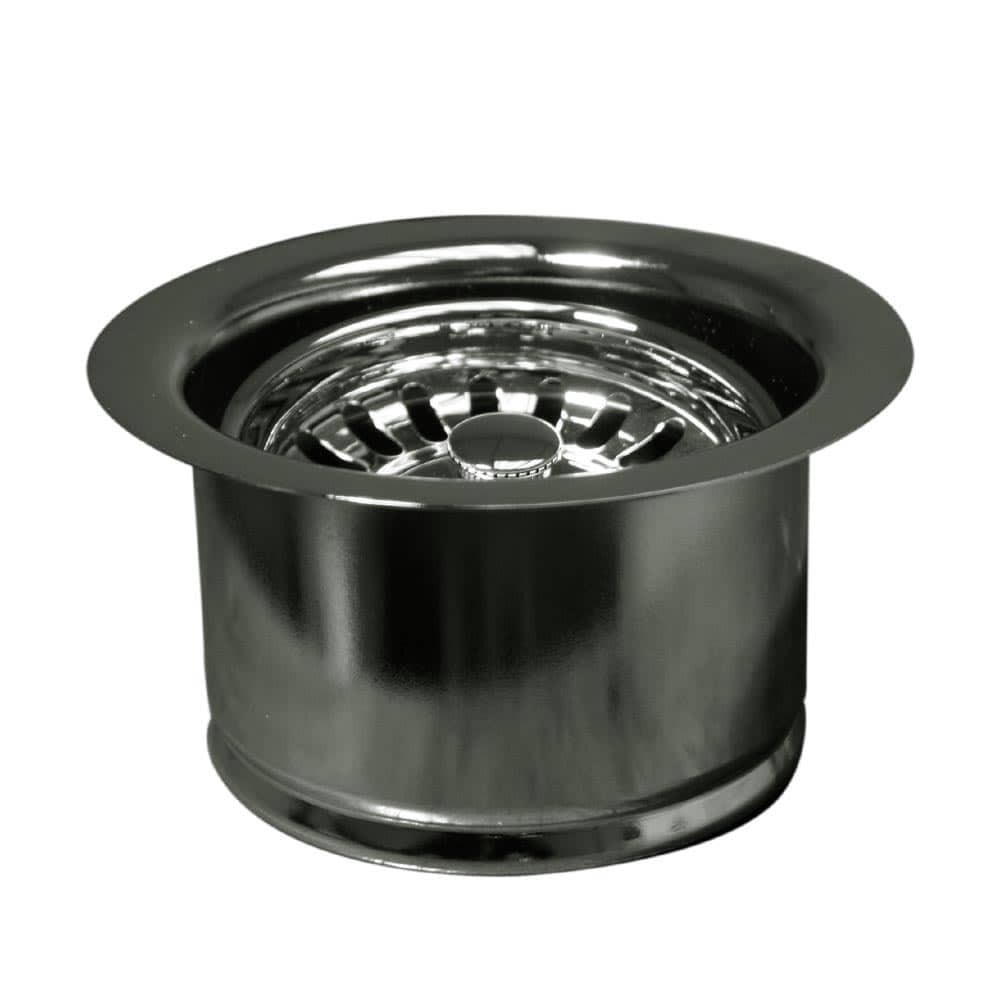 Whitehaus Wh202 Waste Disposal Trim For Deep Fireclay Sink Applications Pewter N A