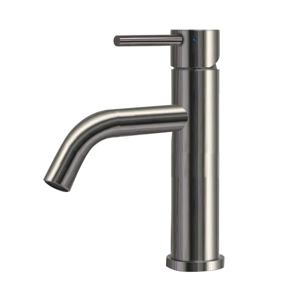 Whitehaus Whs8601 Sb Waterhaus 1.2 Gpm Single Hole Bathroom Faucet Pop Up Drain Not Included