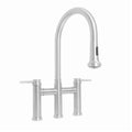 Whitehaus Whs6900 Pdk Waterhaus 1.5 Gpm Bridge Pull Down Kitchen Faucet