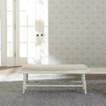 Whitney Antique Linen With Weathered Grey Bench