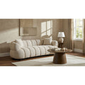 Whitney Contemporary Channel Tufted Boucle Upholstered Sofa