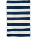 Liora Manne Wide Stripe Outdoor Rug 5 X 76