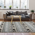 Wild Life Collection Cream Beige Area Rug