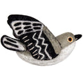 Handmade Wild Woolies Felt Bird Garden Ornament Mockingbird Nepal N A