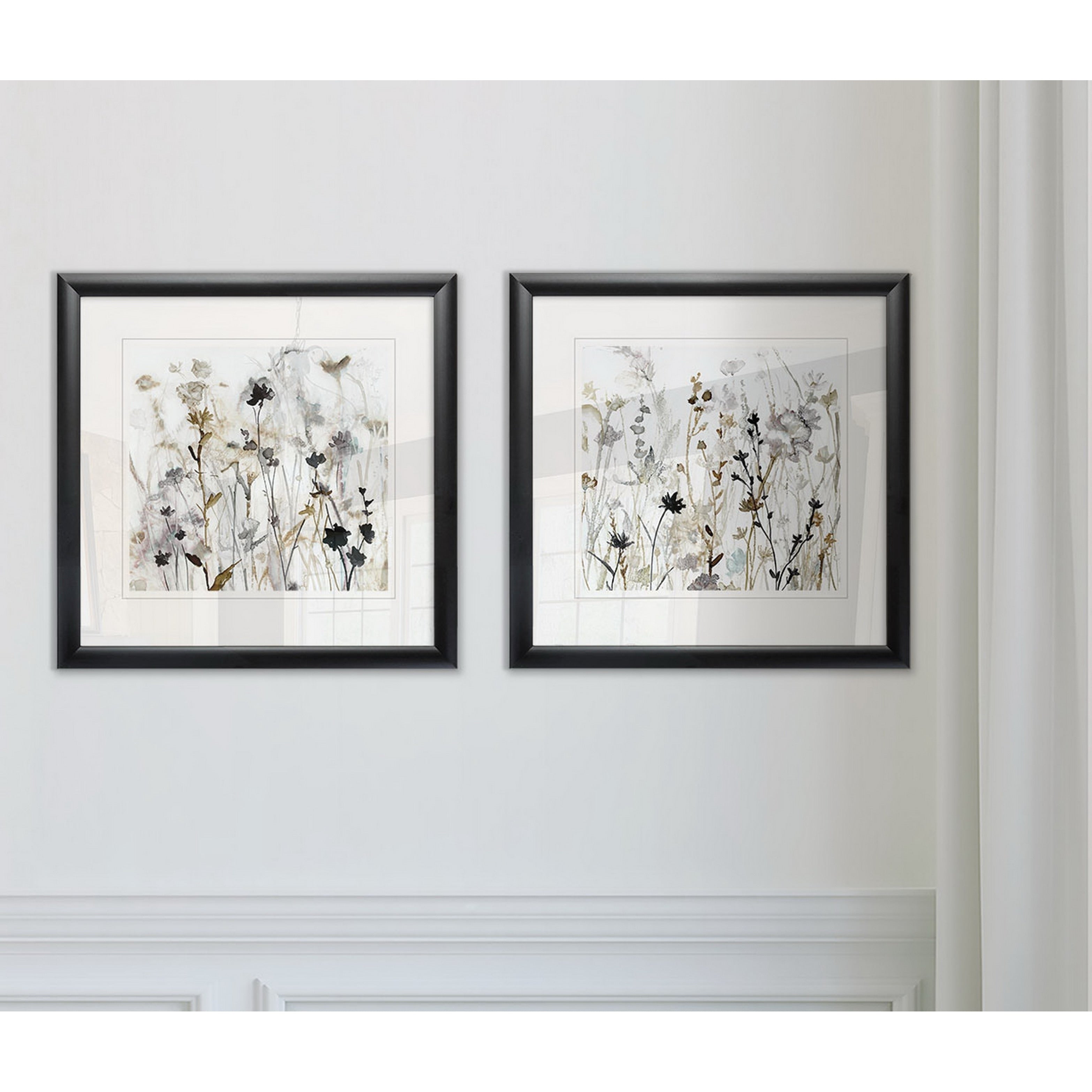 Wildflower Mist I Framed Set