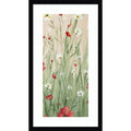 Wildflowers In Gentle Breeze No. 2 By Alex Black Wood Framed Wall Art Print