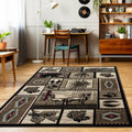 Wildlife Collection Cream Area Rug