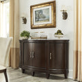 Willa Dark Cherry Wood Buffet Server By Inspire Q Classic