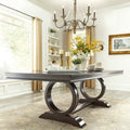 Willa Dark Cherry Wood Extendable Trestle Base Dining Table By Inspire Q Classic Cherry Brown