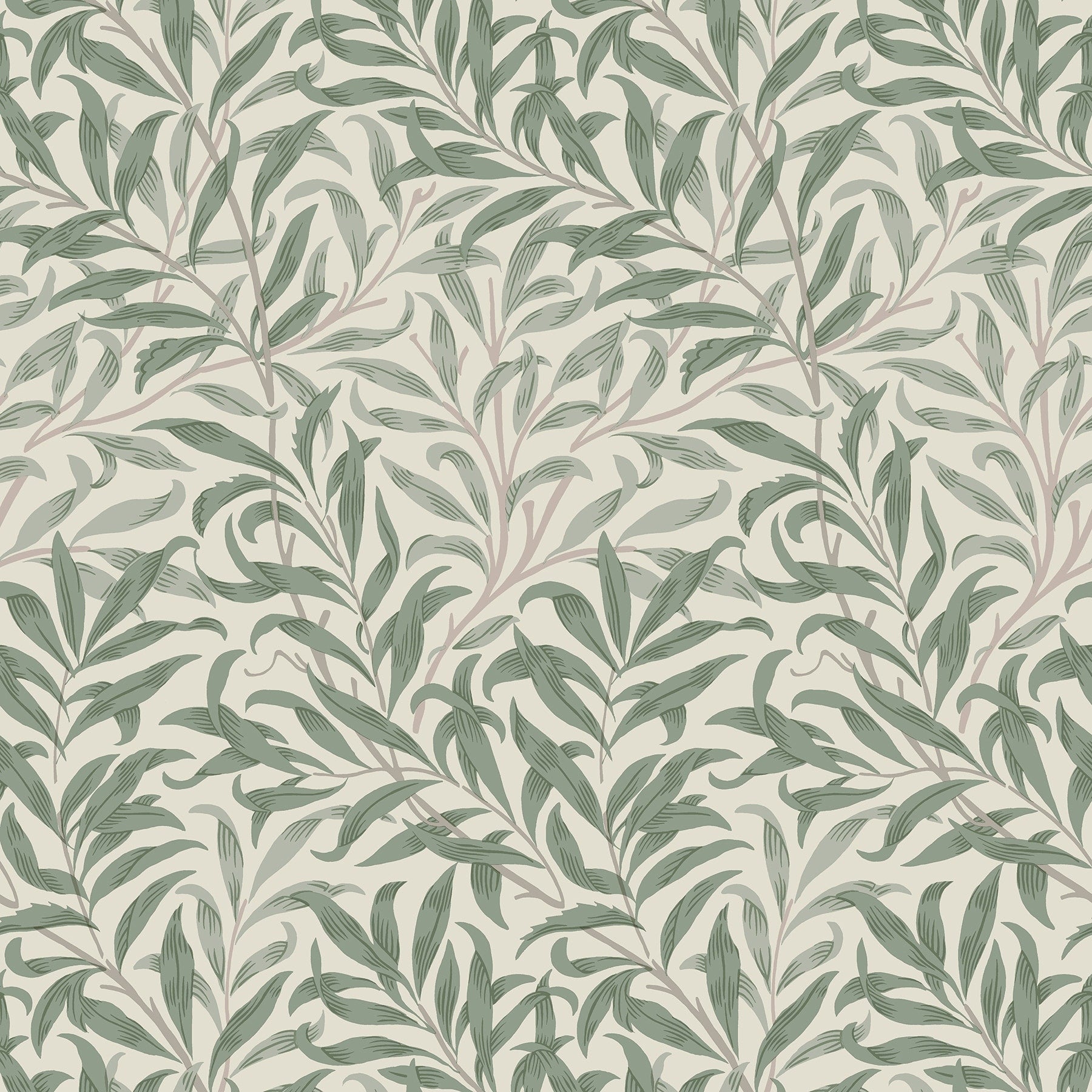 Willow Boughs Bayleaf Peel And Stick Wallpaper
