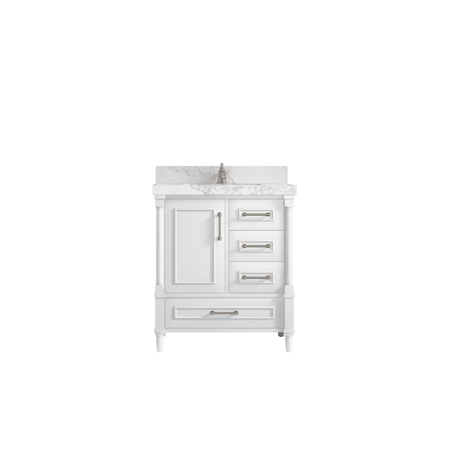 30 X 22 Willow Collections Aberdeen Bathroom Vanity With Quartz