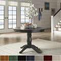 Wilmington Ii Round Pedestal Base Dining Table By Inspire Q Classic