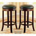Wilmington Swivel Bar Stools With Nailhead Trim