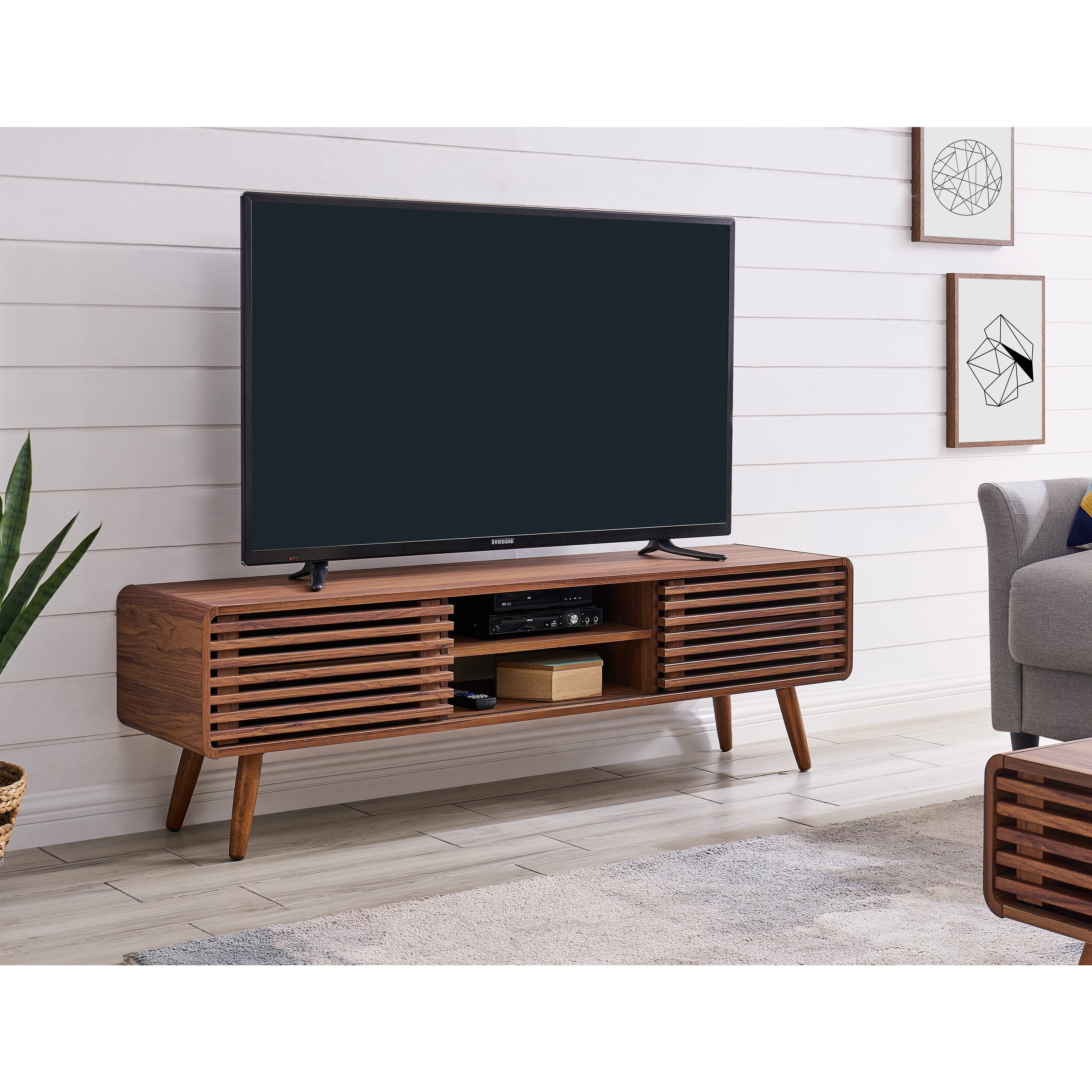 Wilson 58 Slat Low Tv Stand