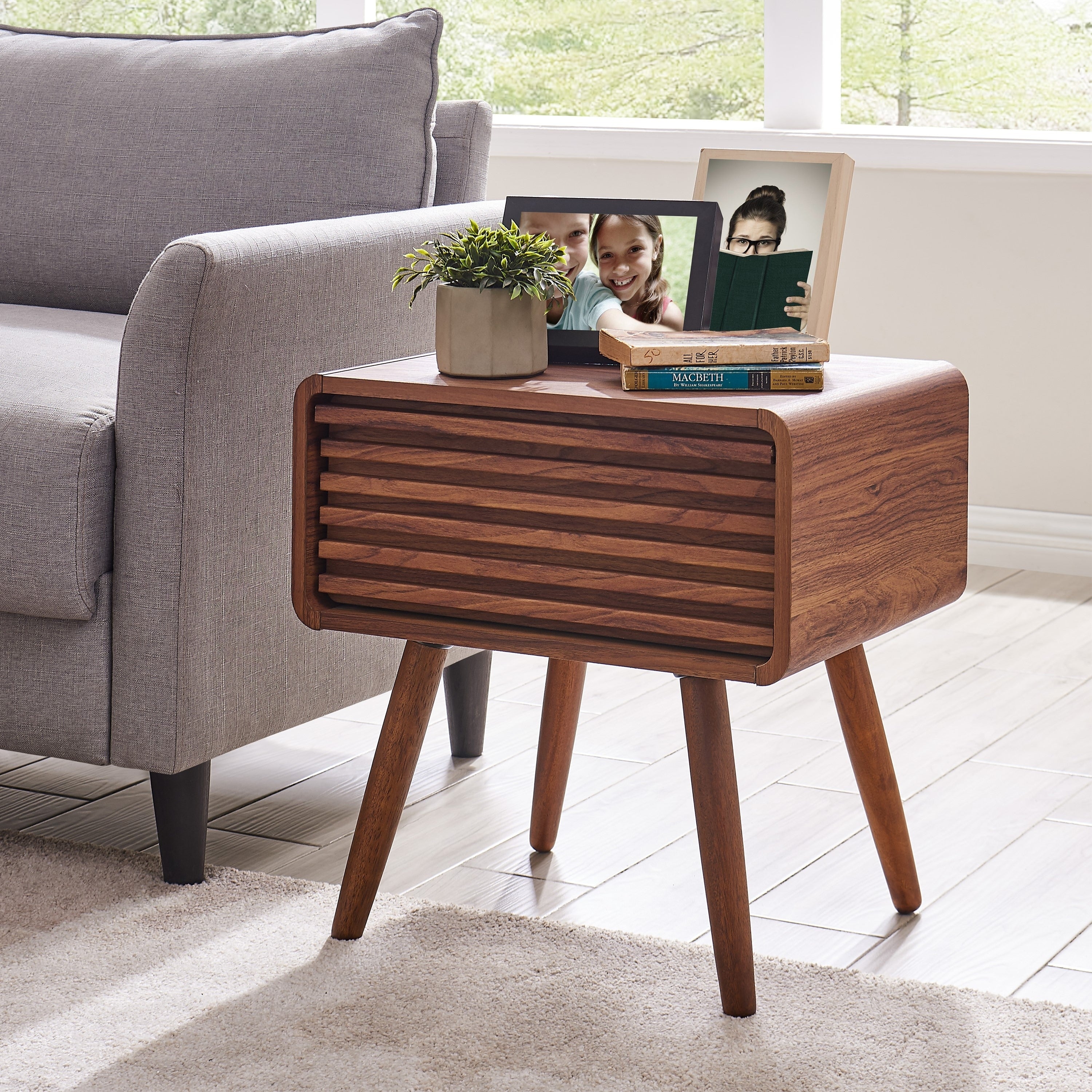 Wilson Slat Side Table