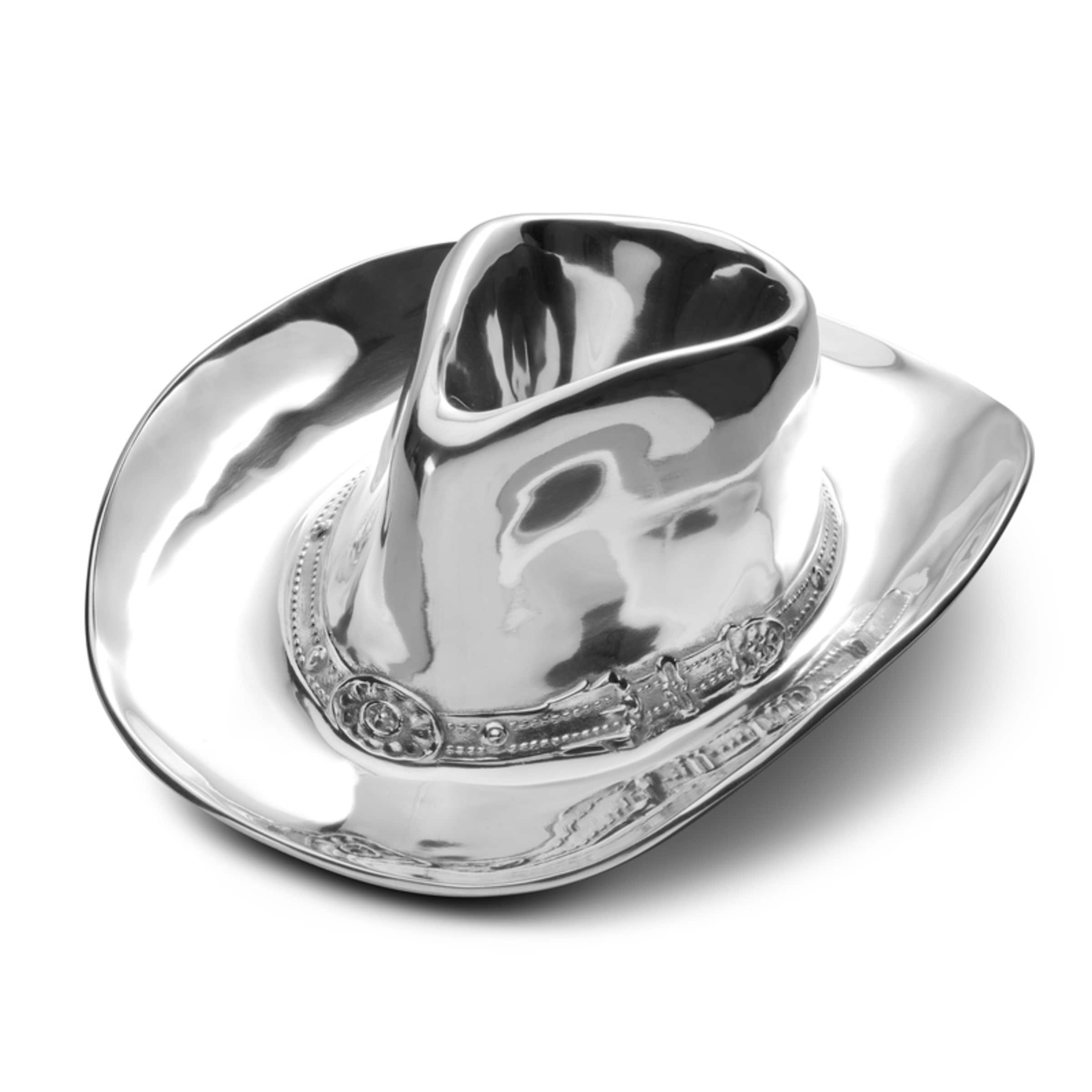 Wilton Armetale Cowboy Hat Chip And Dip