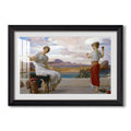 Winding The Skein C 1878 Frederic Leighton Custom Framed Print