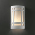 Window Ceramic Bisque 1 Light Wall Sconce