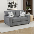 Windsor 65 Chenille Living Room Loveseat With Nailhead Trim