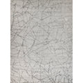 Windsor Handloomed Wool Bamboo Silk Gray Area Rug 4 X 6