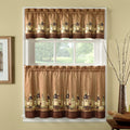 Wines 3 Piece Kitchen Curtain Tier Set