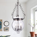 Winfield Nickel 12 Inch Round Pendant Light