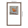 Winged Beauty By Claire Lerner Wood Framed Wall Art Print
