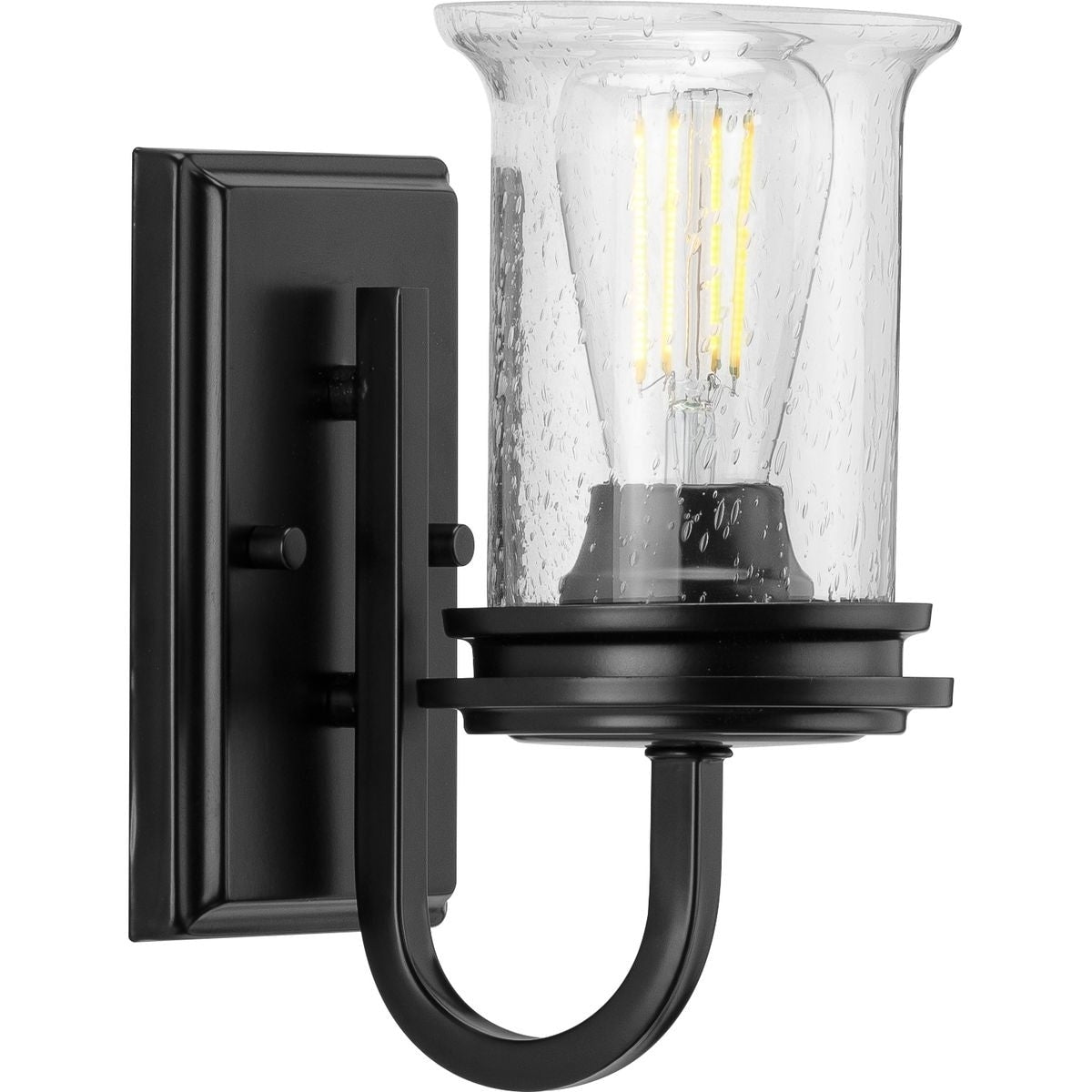 Winslett Collection Black One Light Bath